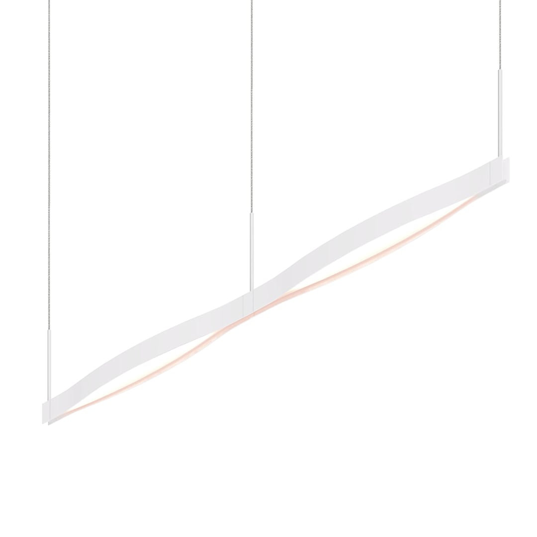 Sonneman Ola 55" Wide LED Linear Chandelier- Remote Driver