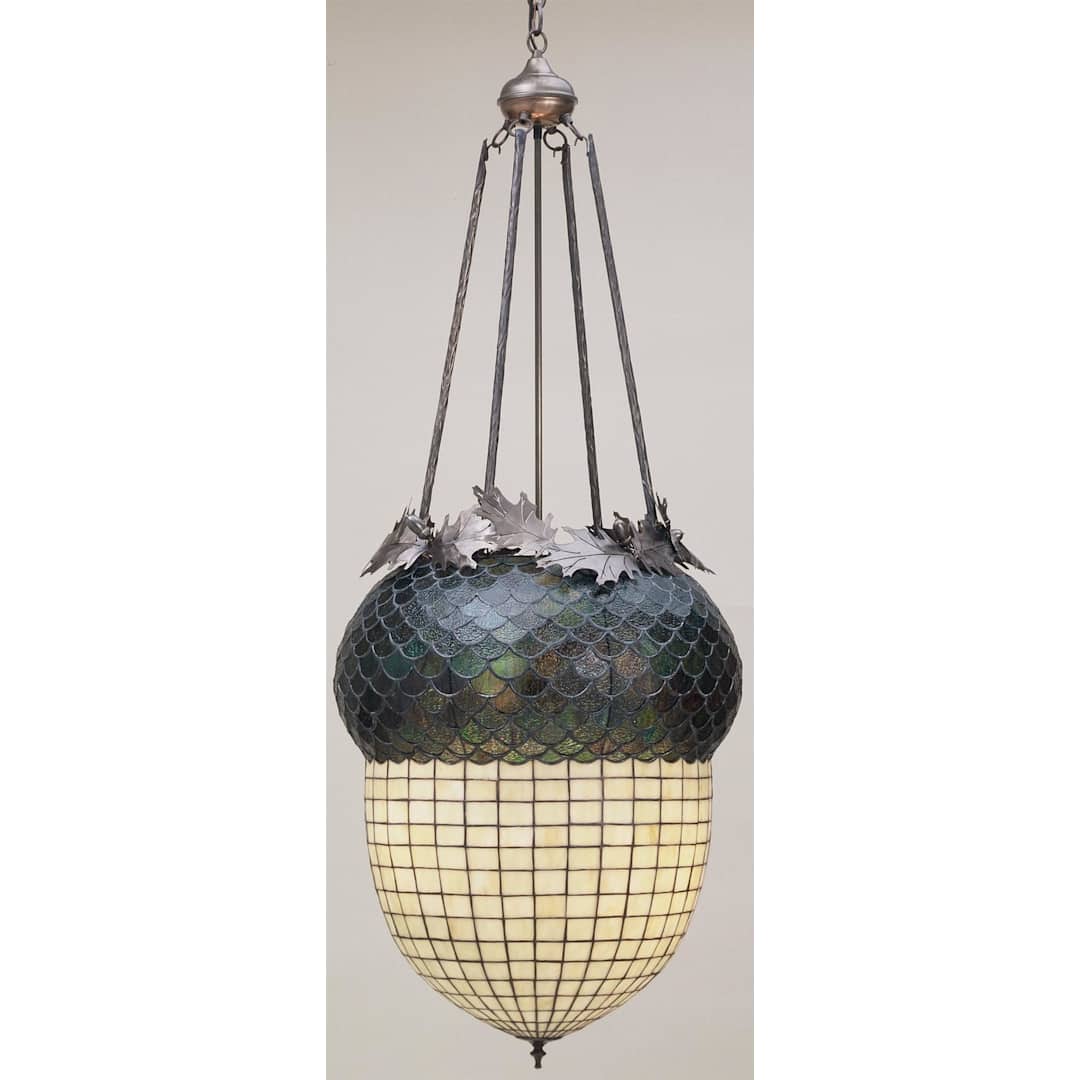 3 Light 22" Wide Pendant with Handmade Shade