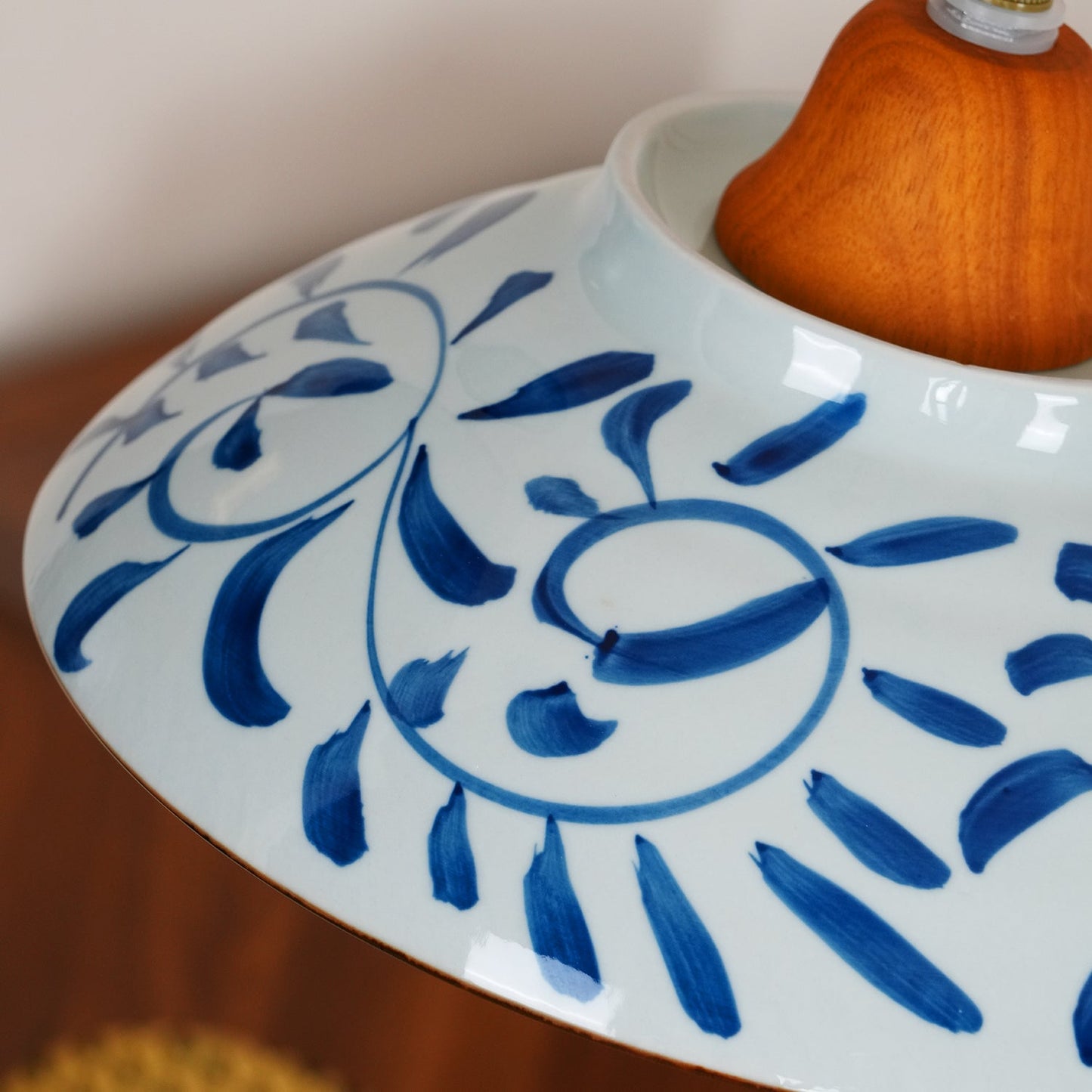 Ceramic Pendant Lamp 9.4 Inch