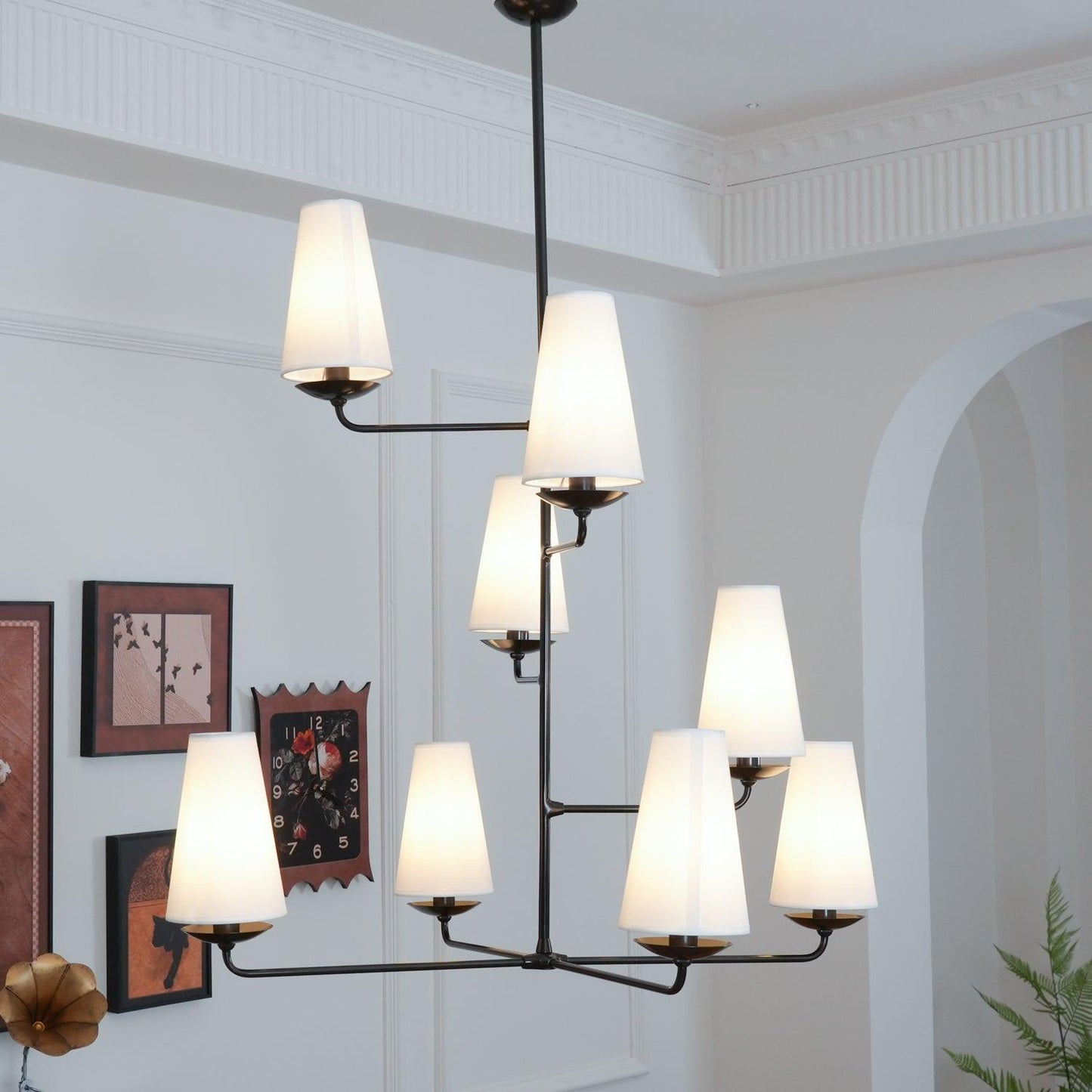 Vertical Chandelier