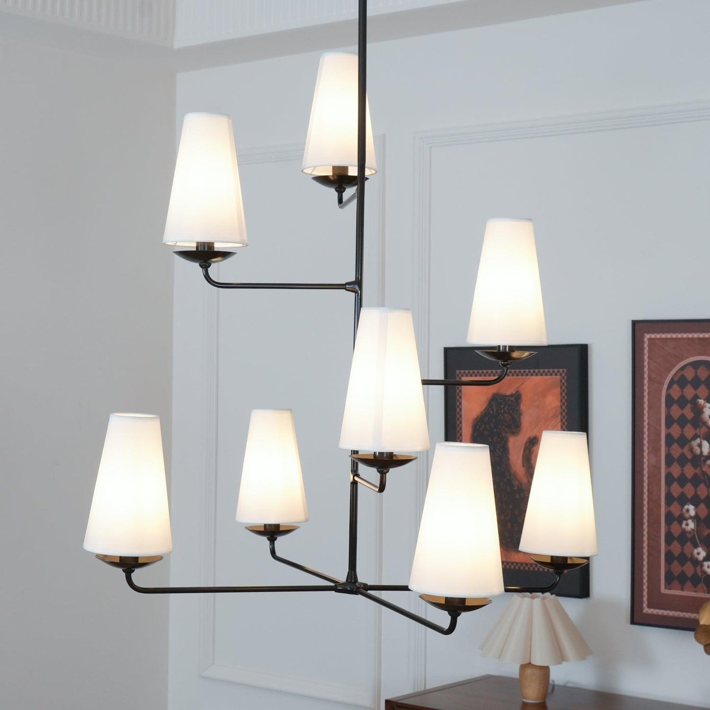 Vertical Chandelier