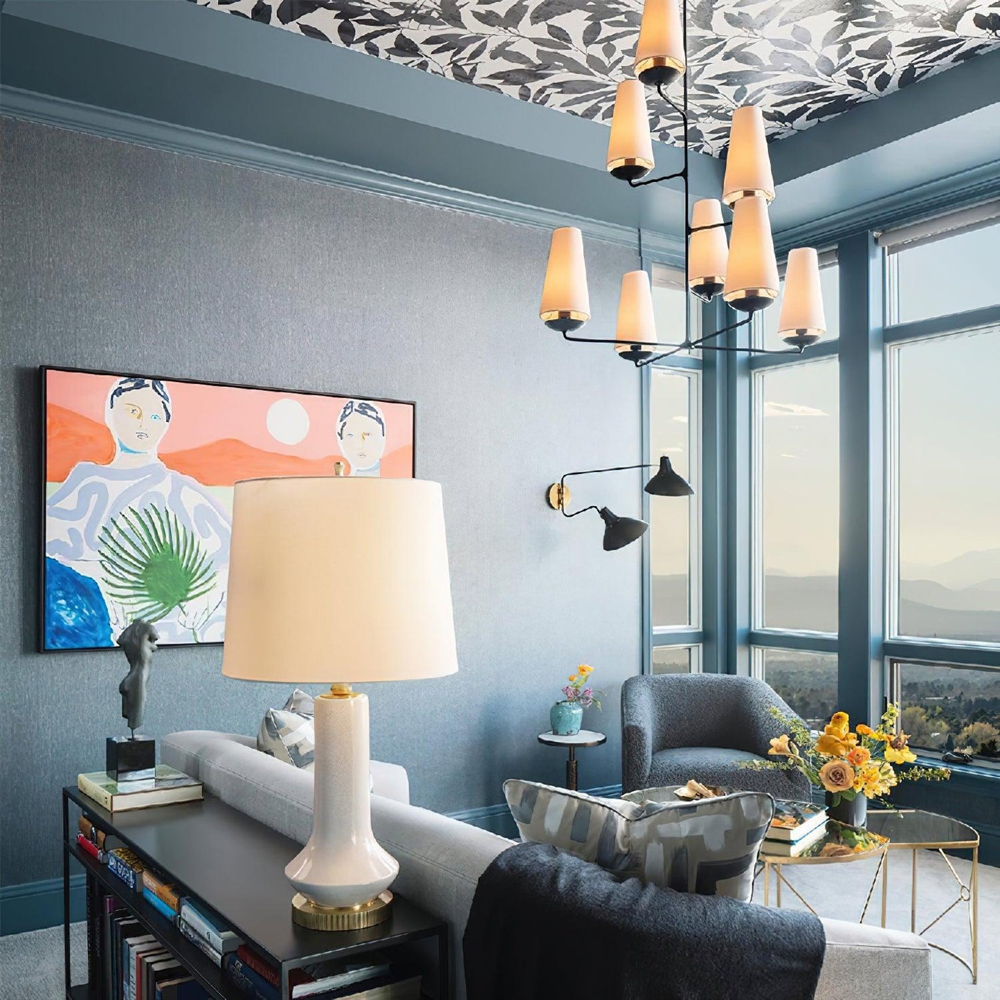 Vertical Chandelier