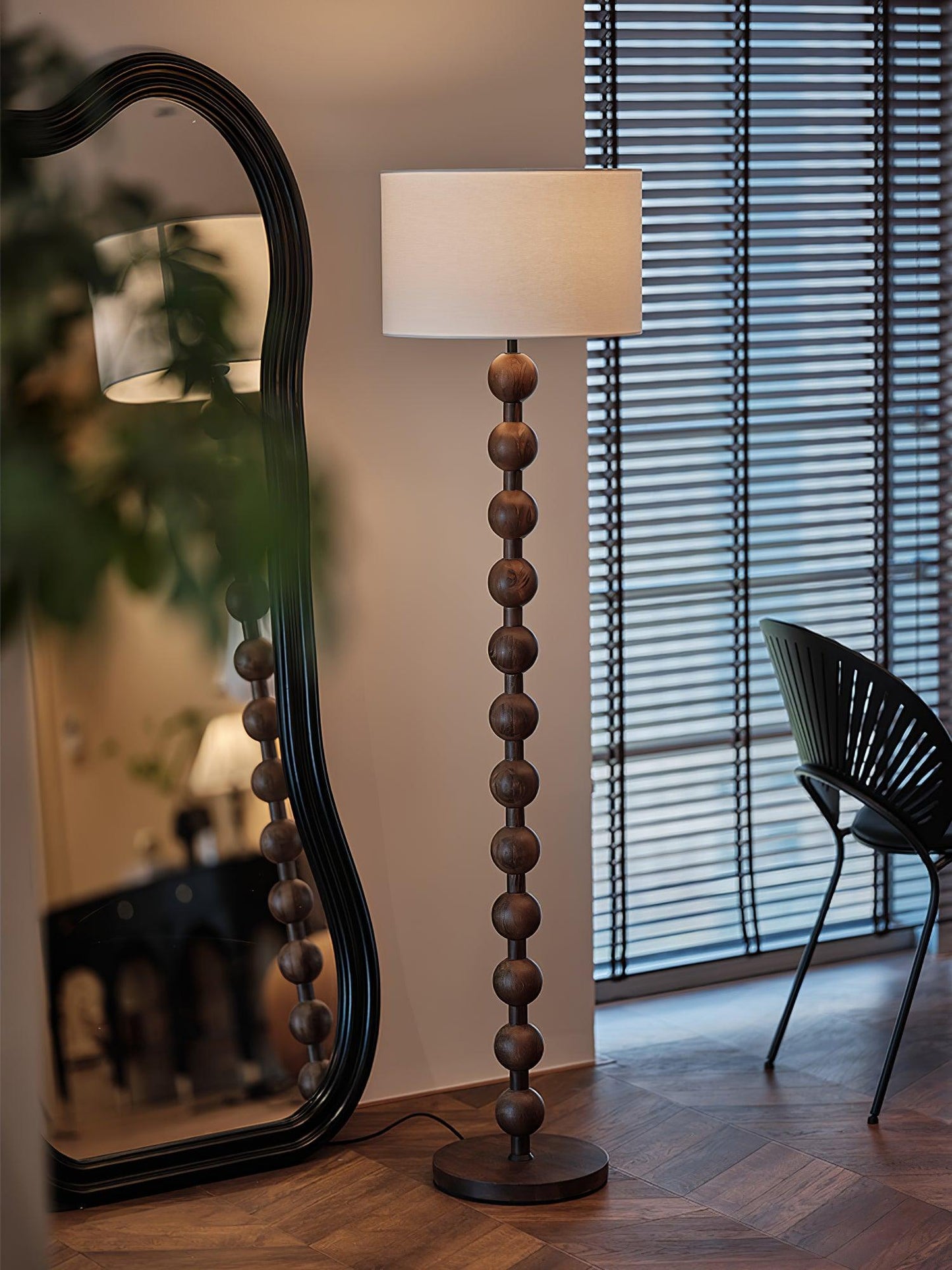 Barbell Floor Lamp 15.7 Inch