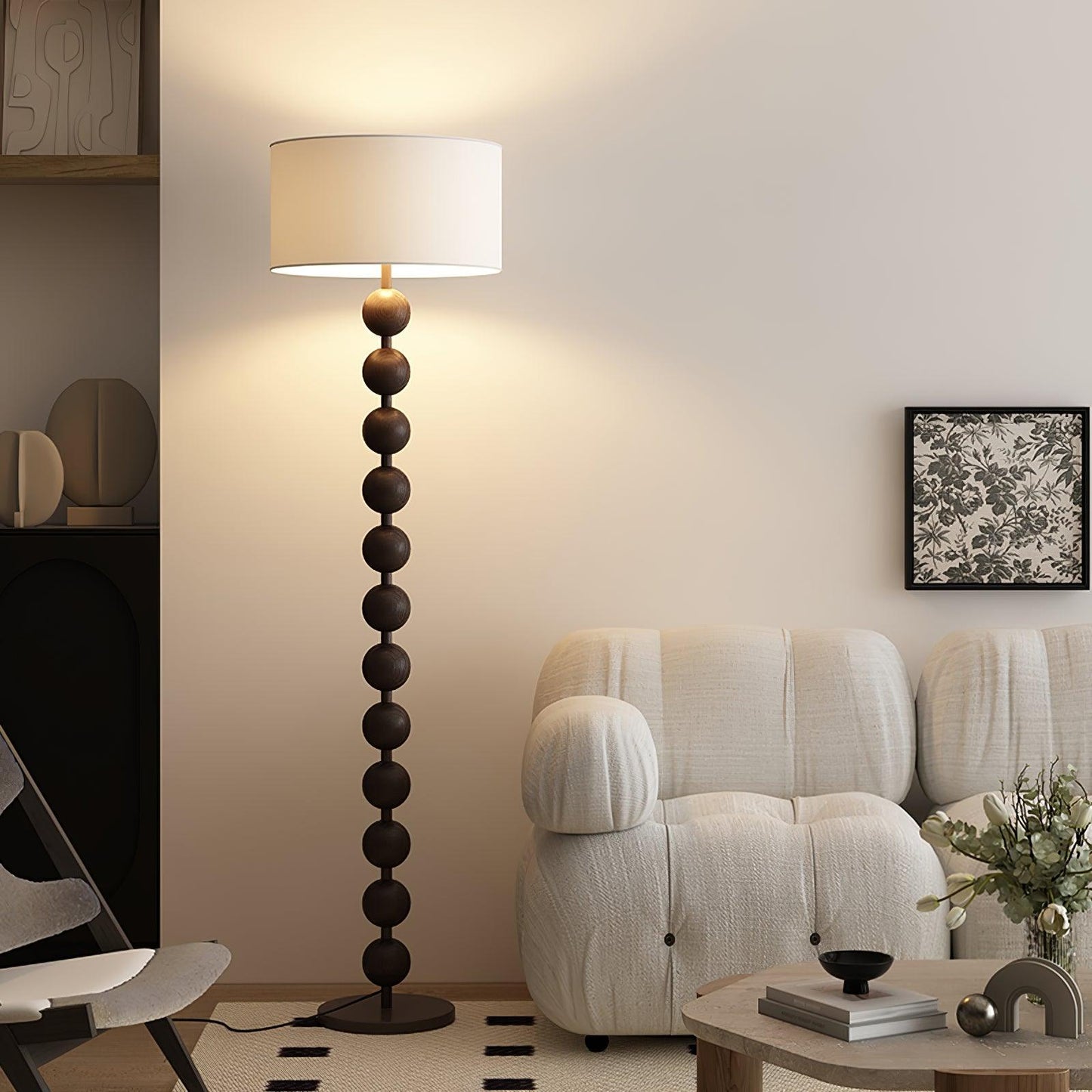 Barbell Floor Lamp 15.7 Inch