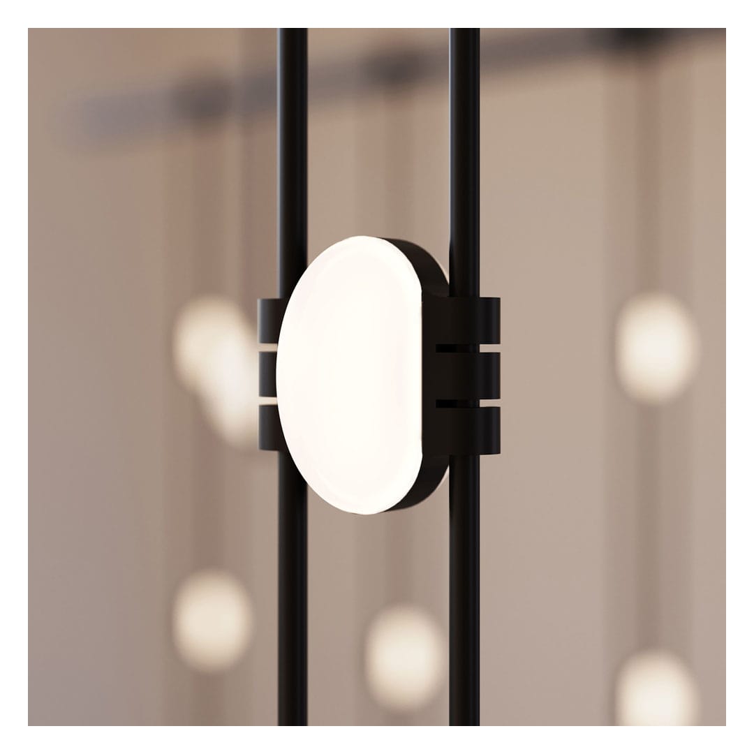 Suspenders LED 4-Tier Tri-Bar Multi Light Pendant