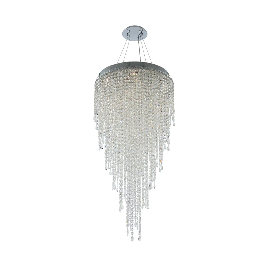 Tenuta 10 Light 24" Wide Crystal Chandelier