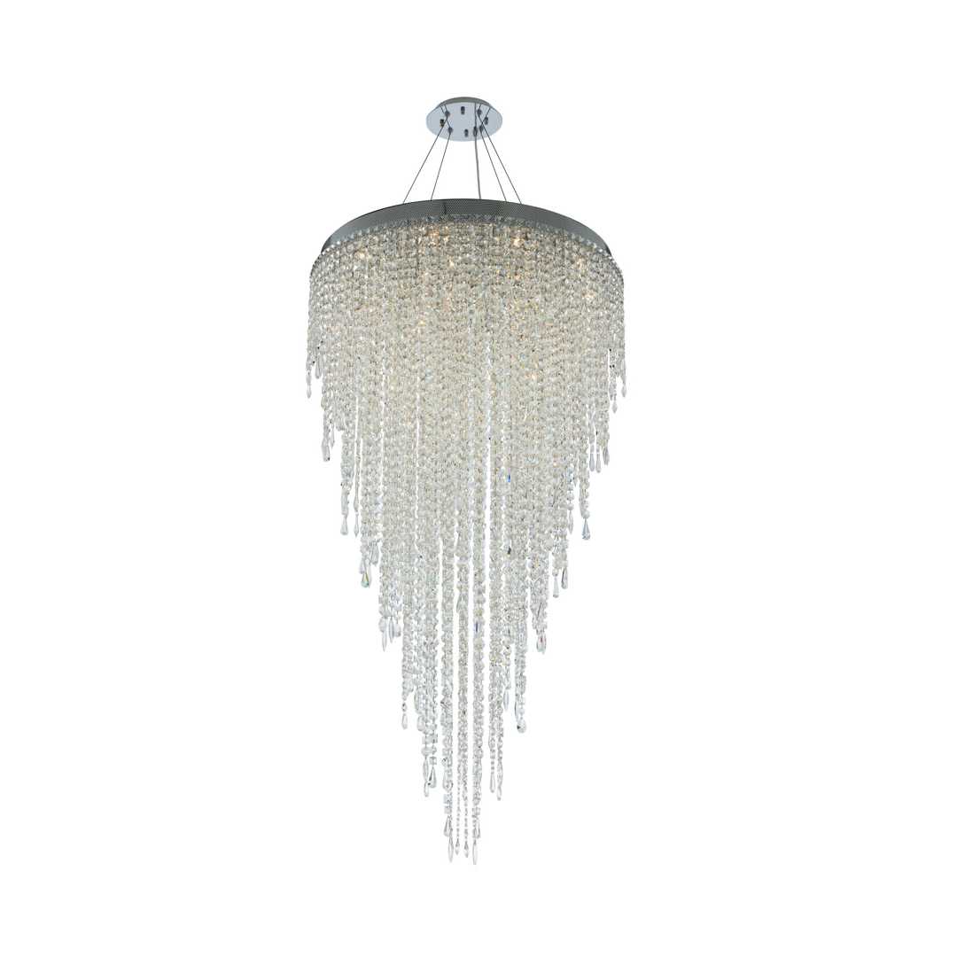 Tenuta 16 Light 32" Wide Crystal Chandelier