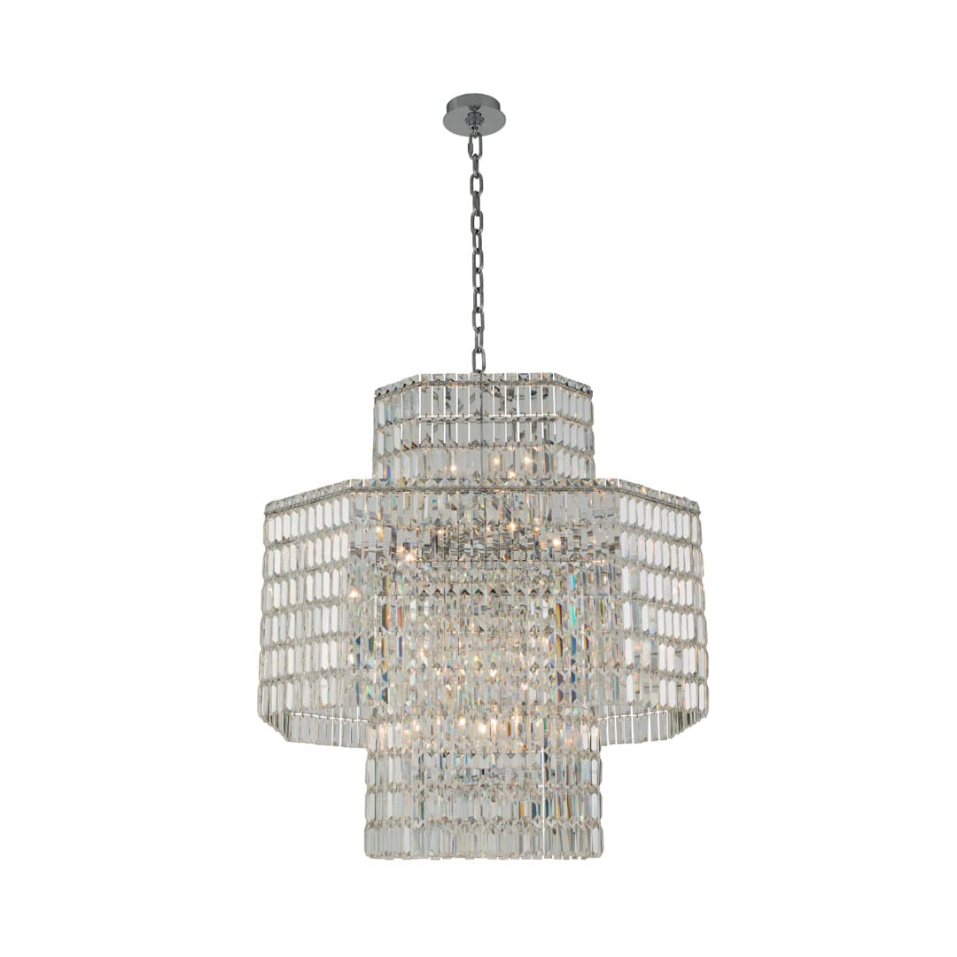 Livelli 20 Light 39" Wide Crystal Pendant