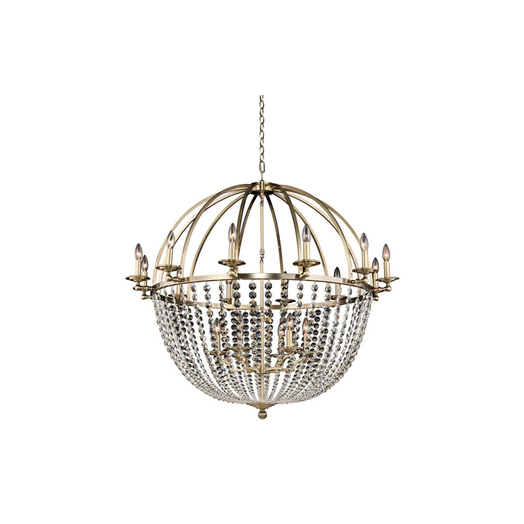 Pendolo 18 Light 44" Wide Crystal Chandelier