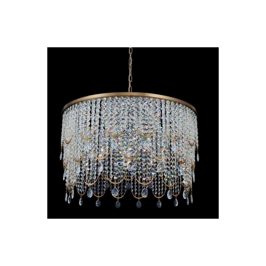 Vezzo 9 Light 36" Wide Crystal Pendant