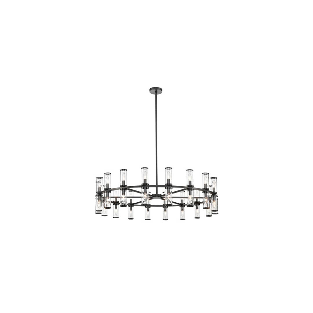 Revolve 36 Light 47" Wide Taper Candle Chandelier