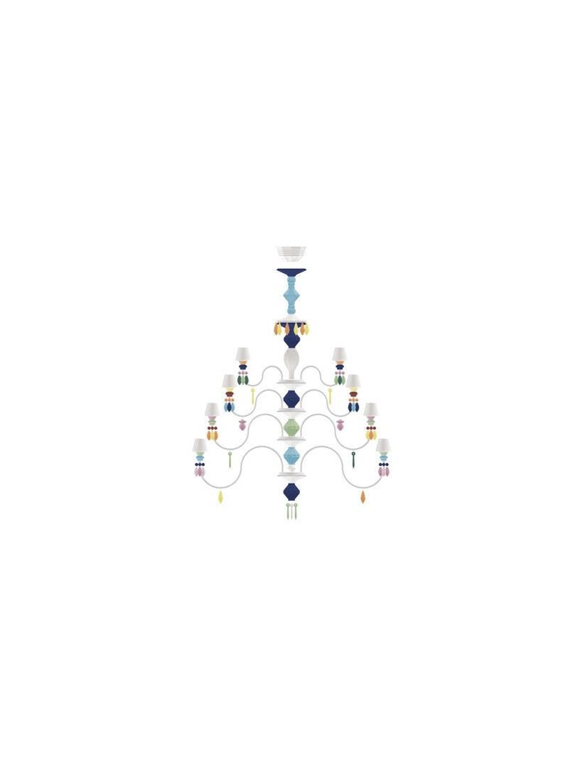 Lladro Belle De Nuit Chandelier