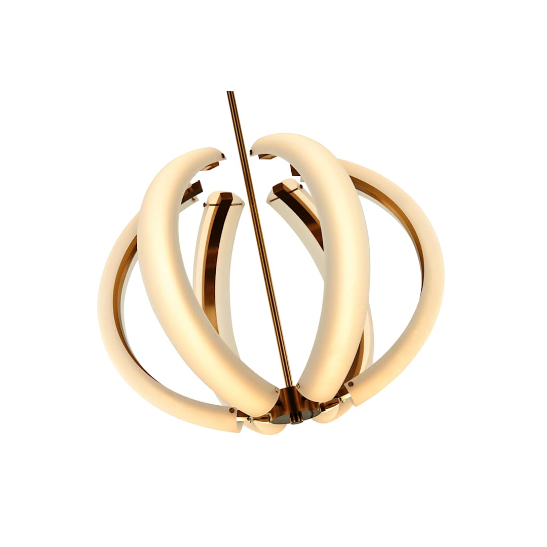 Unwind 22" Wide LED Suspension Pendant