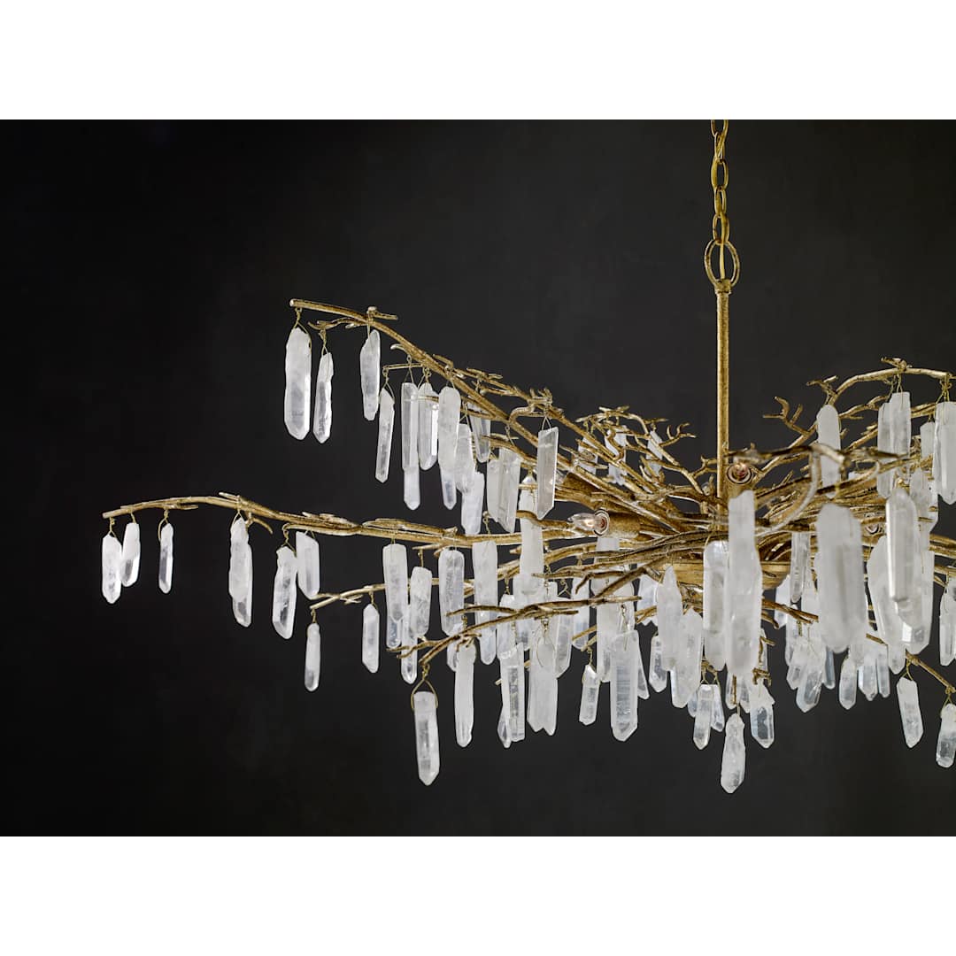 Whitlow 12 Light 51" Wide Wrought Iron Chandelier