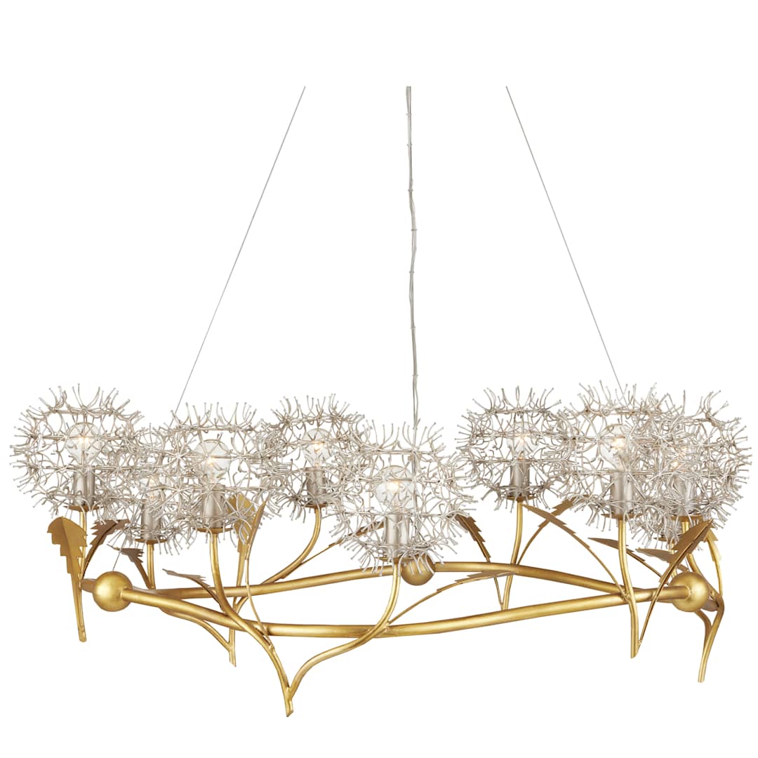 Dandelion 9 Light 39" Wide Ring Chandelier