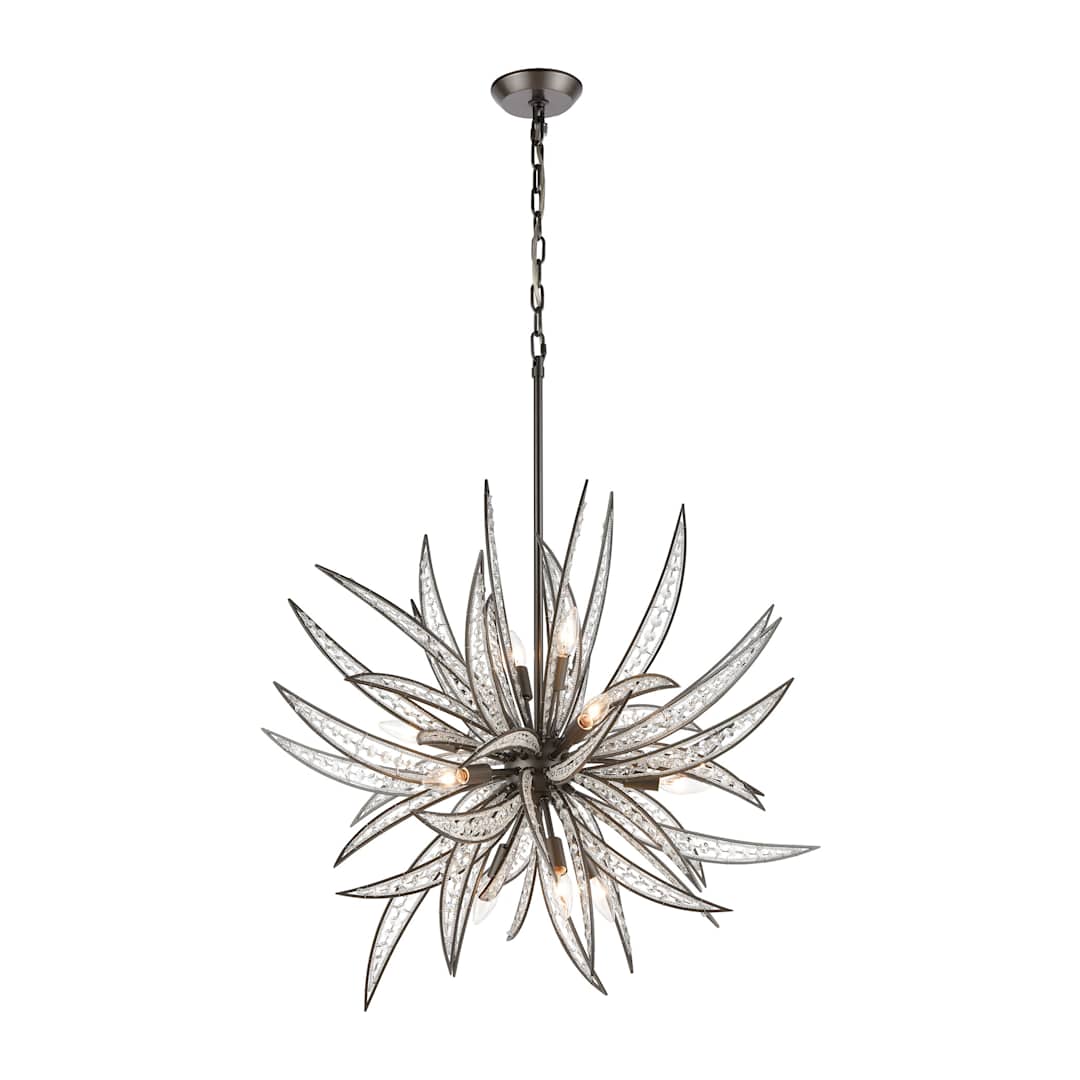 Naples 11 Light 34" Wide Crystal Chandelier