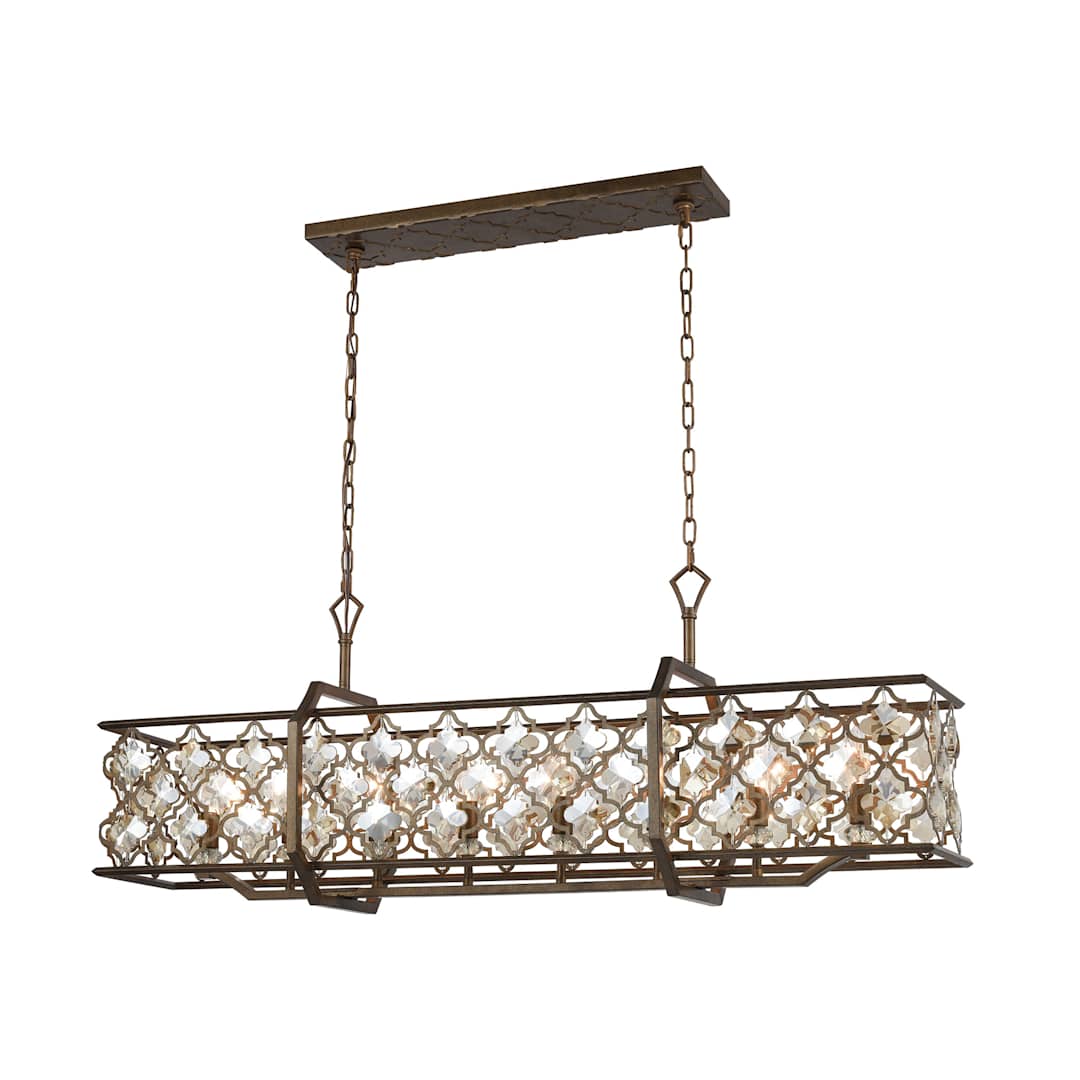 Armand 8 Light 47" Wide Billiard Chandelier