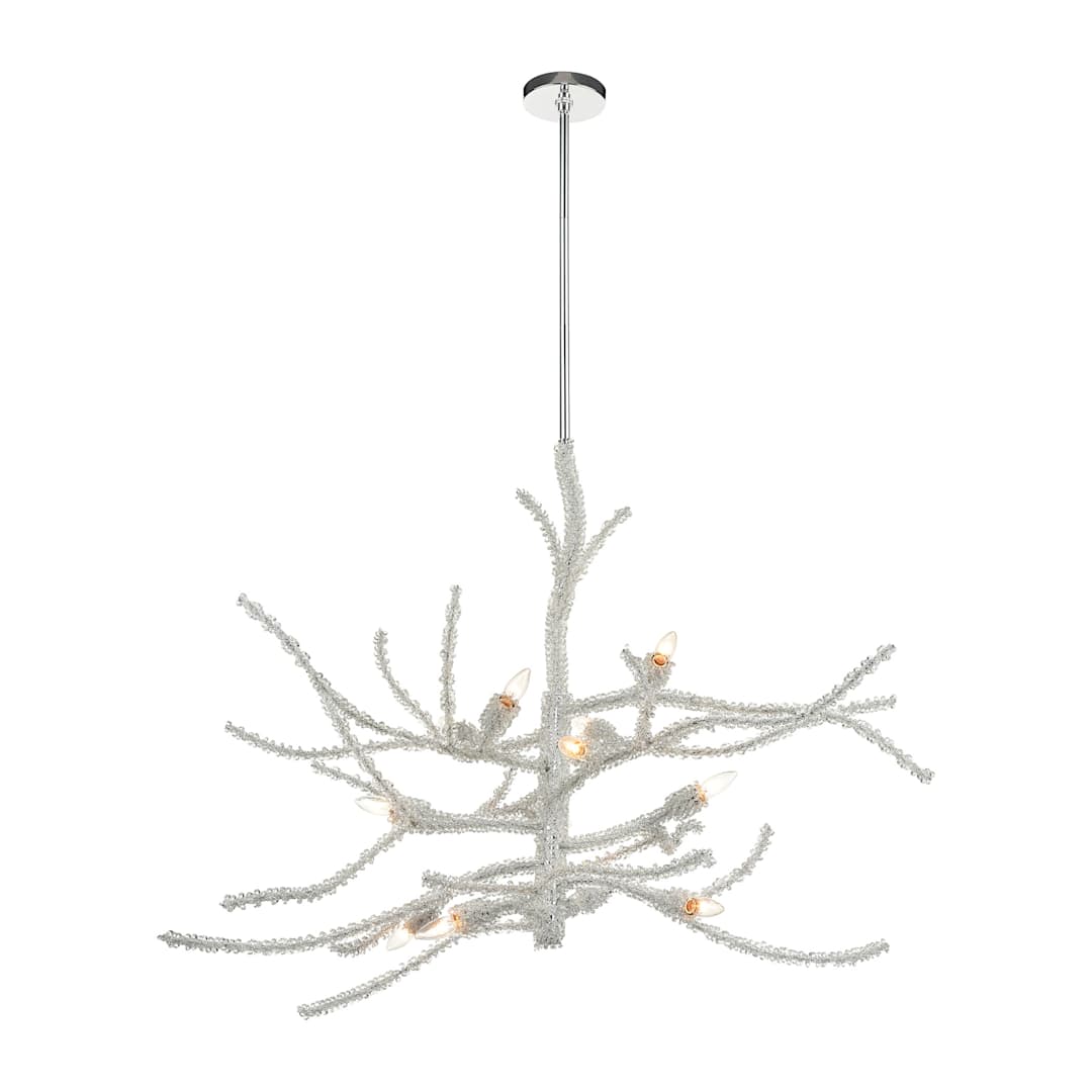 Winter's Spray 12 Light 48" Wide Chandelier