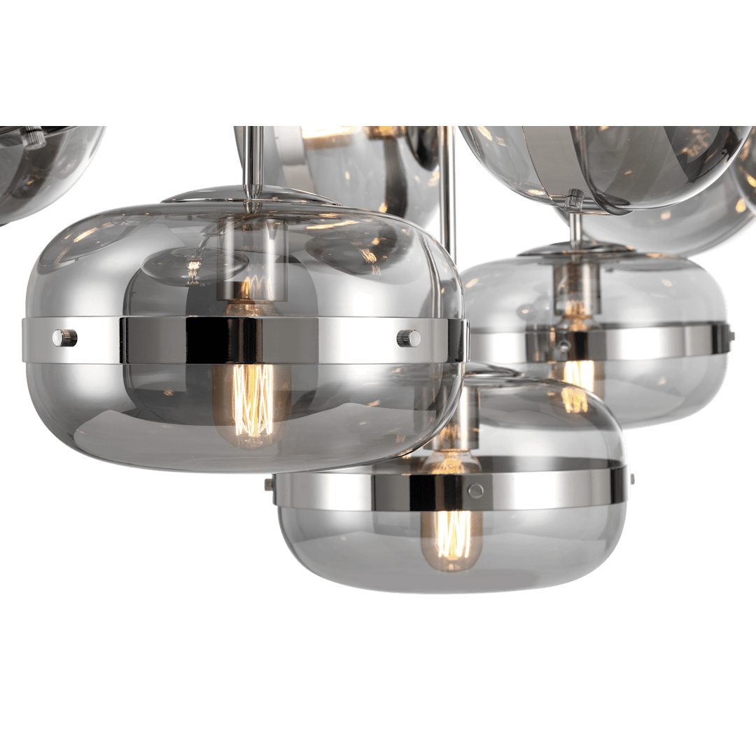 Nottingham 10 Light 55" Wide Linear Chandelier