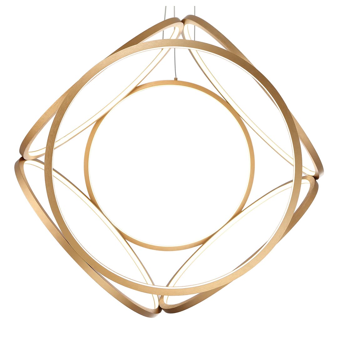 Glenview 6 Light 34" Wide LED Ring Chandelier