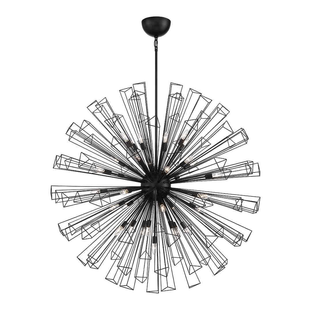 Dendelio 35 Light 54" Wide Sputnik Chandelier