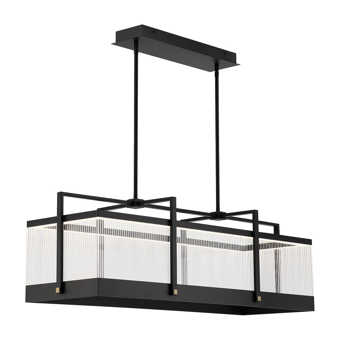 Tye 13" Wide LED Linear Chandelier