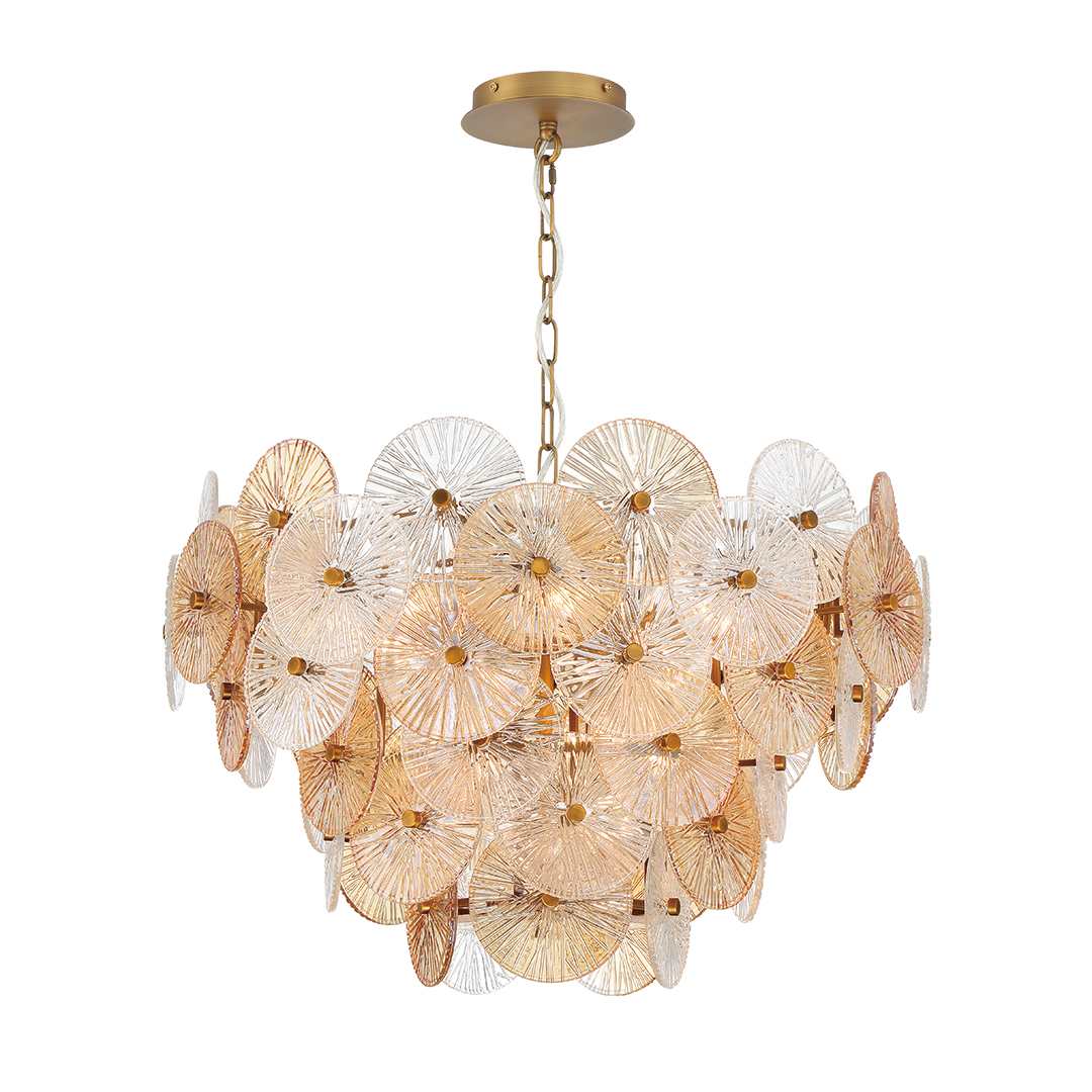 Sue-Anne 12 Light 30" Wide Abstract Pendant