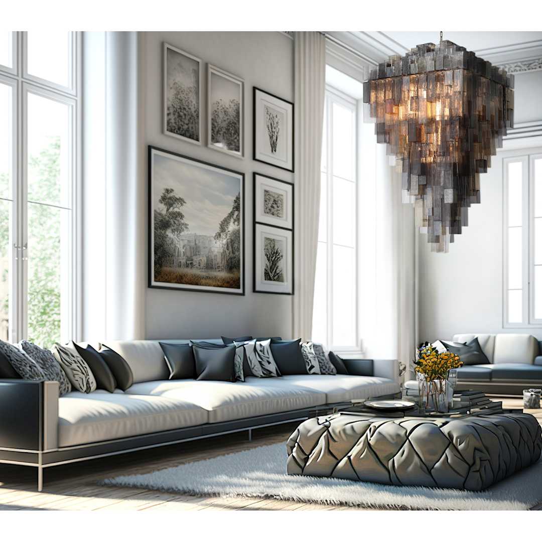 Altesa 46 Light 34" Wide Waterfall Chandelier