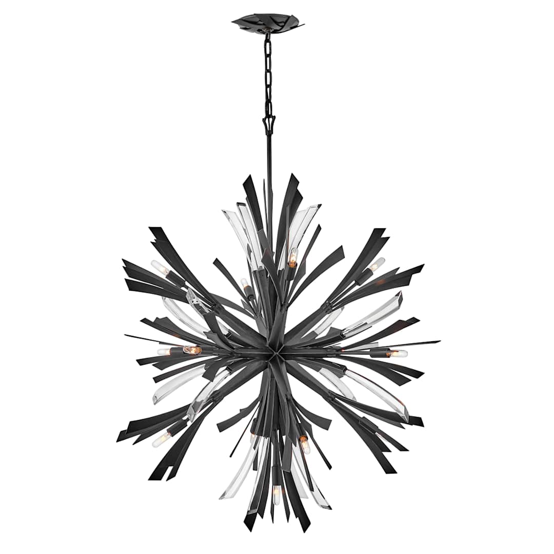 Vida 13 Light 42" High Abstract Chandelier