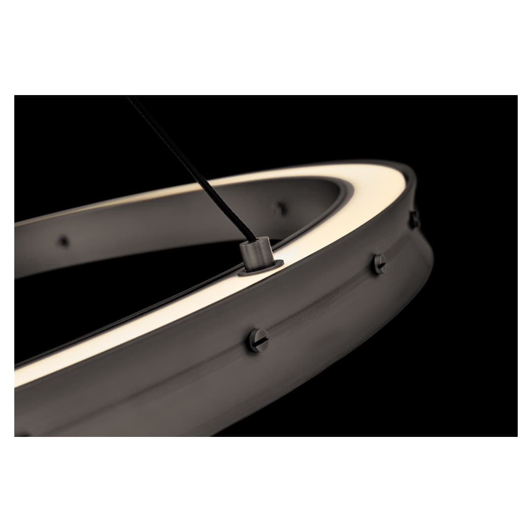 Althea 38" Wide LED Ring Chandelier