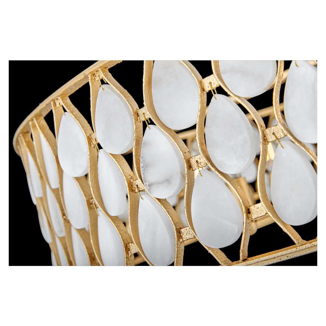 Estie 8 Light 38" Wide Drum Chandelier