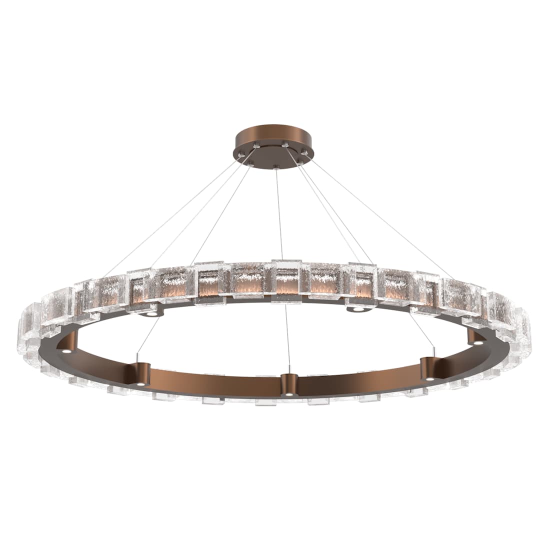 Tessera 50" Wide LED Ring Chandelier