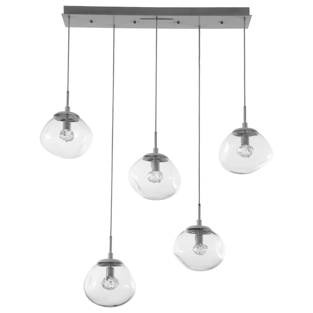 Nova 42" Wide LED Crystal Linear Pendant