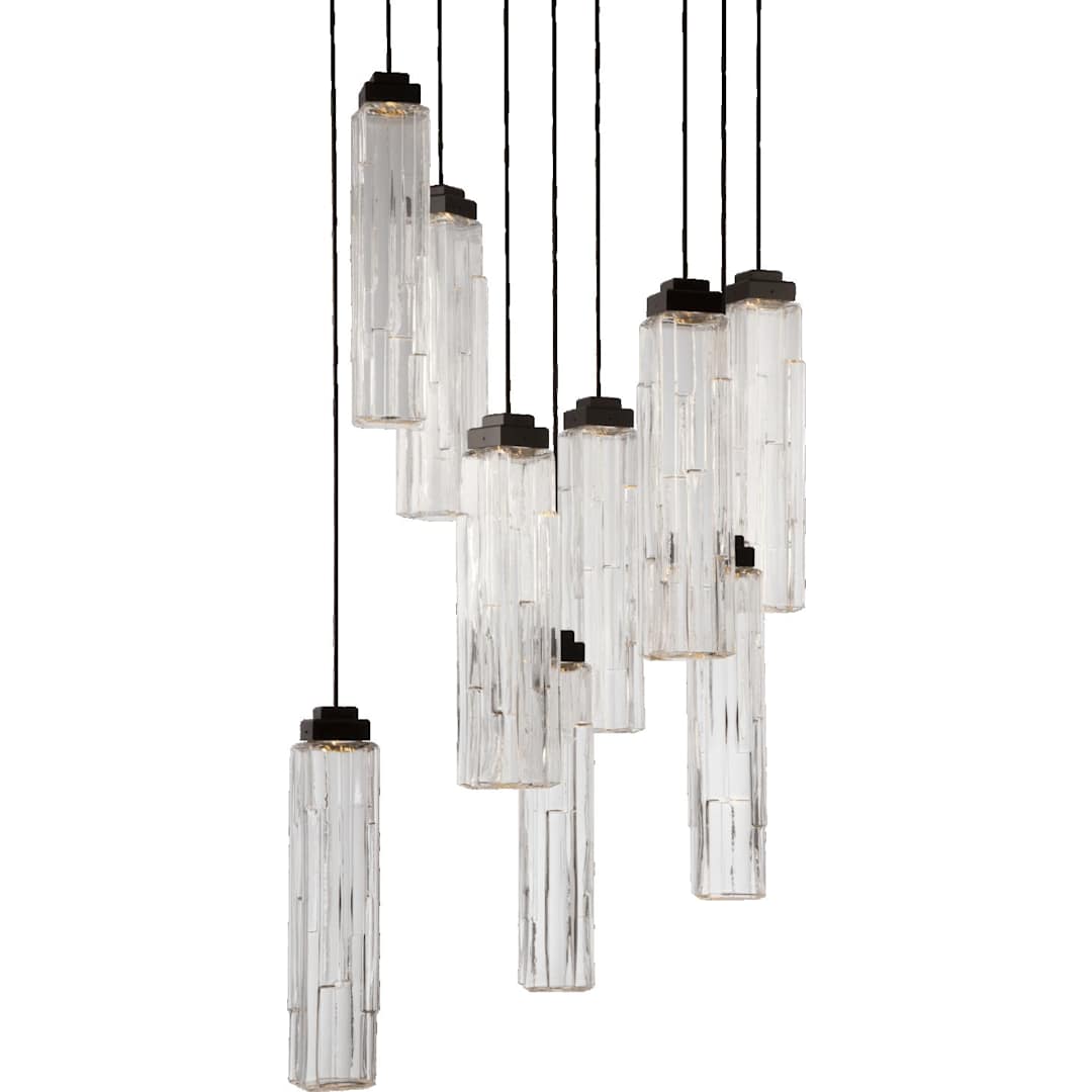 Ledgestone 9 Light 26" Wide LED Multi Light Pendant