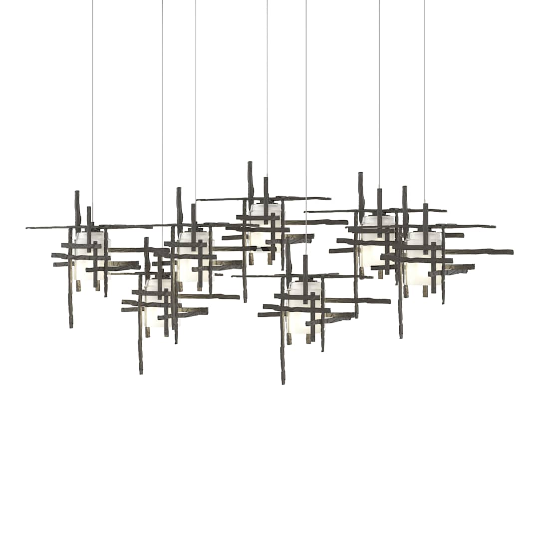 Tura 7 Light 54" Wide Linear Pendant