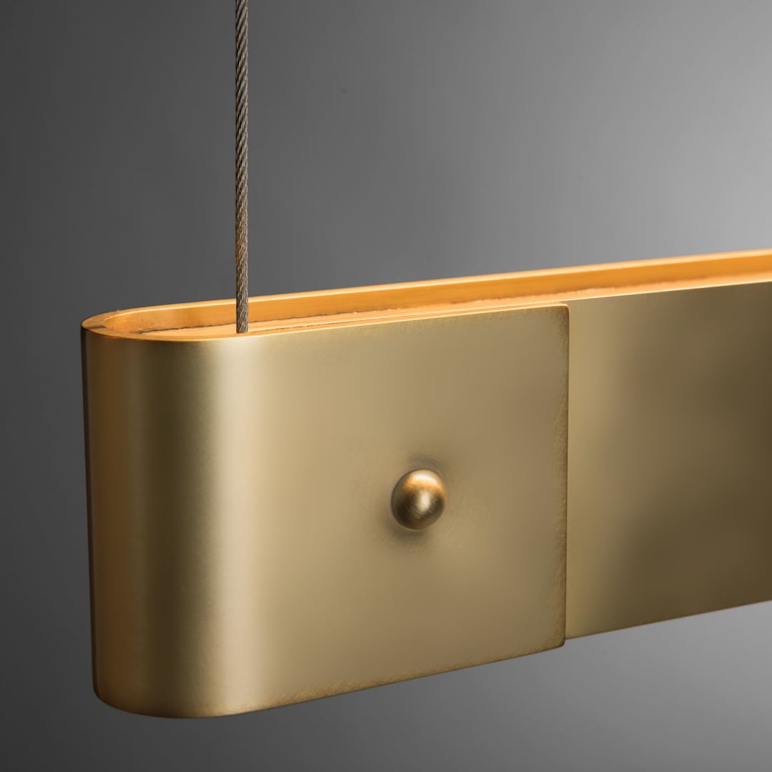 Fold 2" Wide Suspension Linear Pendant
