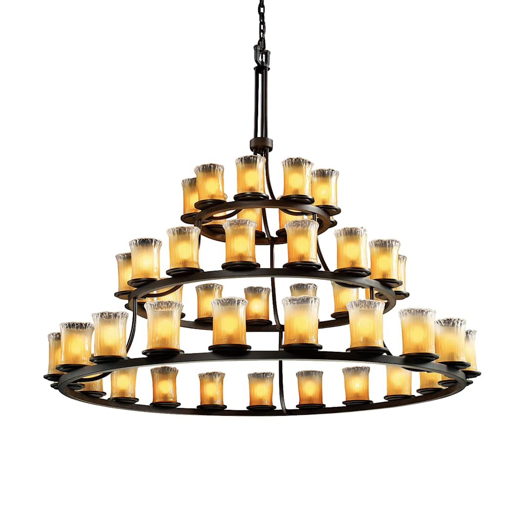 Veneto Luce 45 Light 3 Tier Chandelier