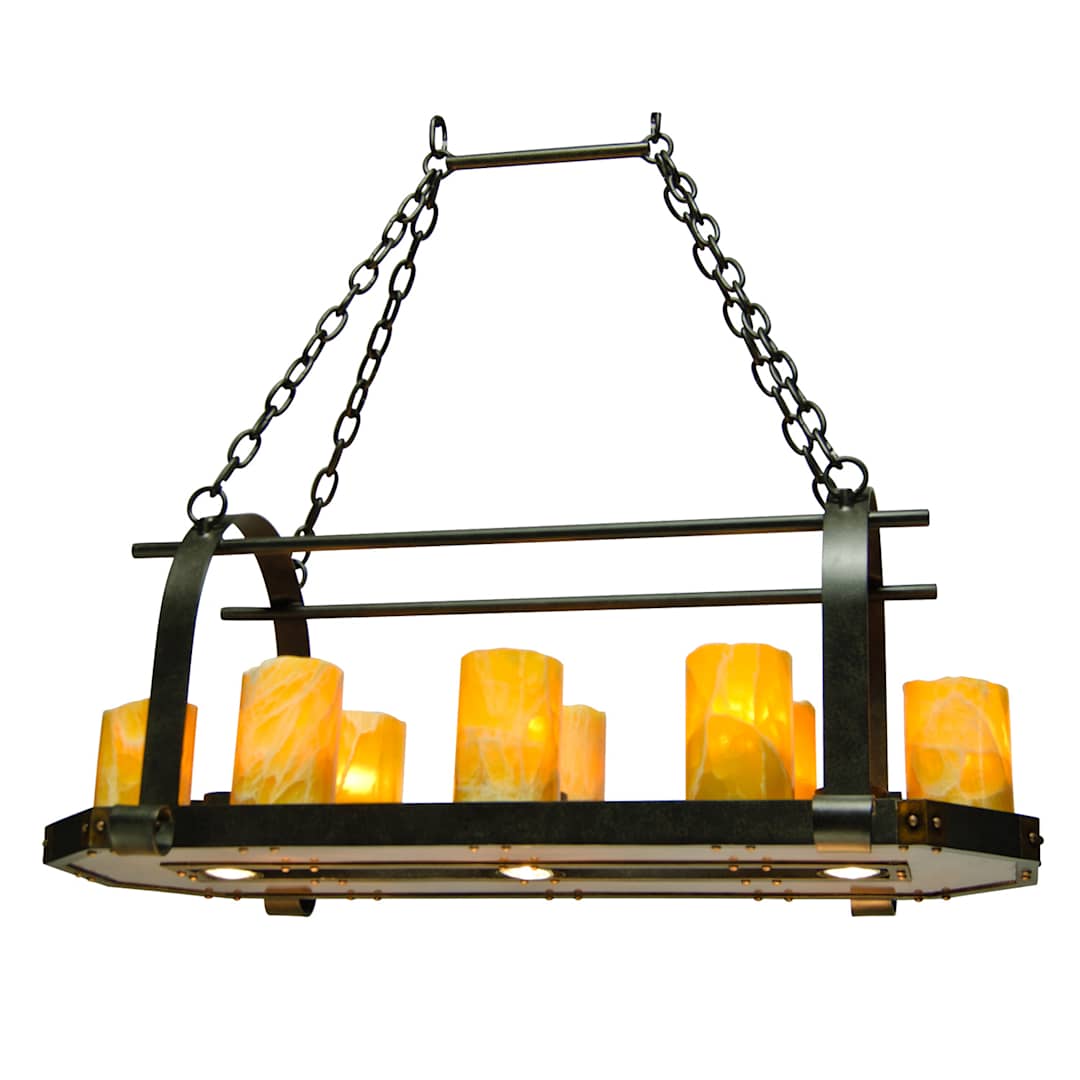 Cordova 11 Light Linear Island Chandelier