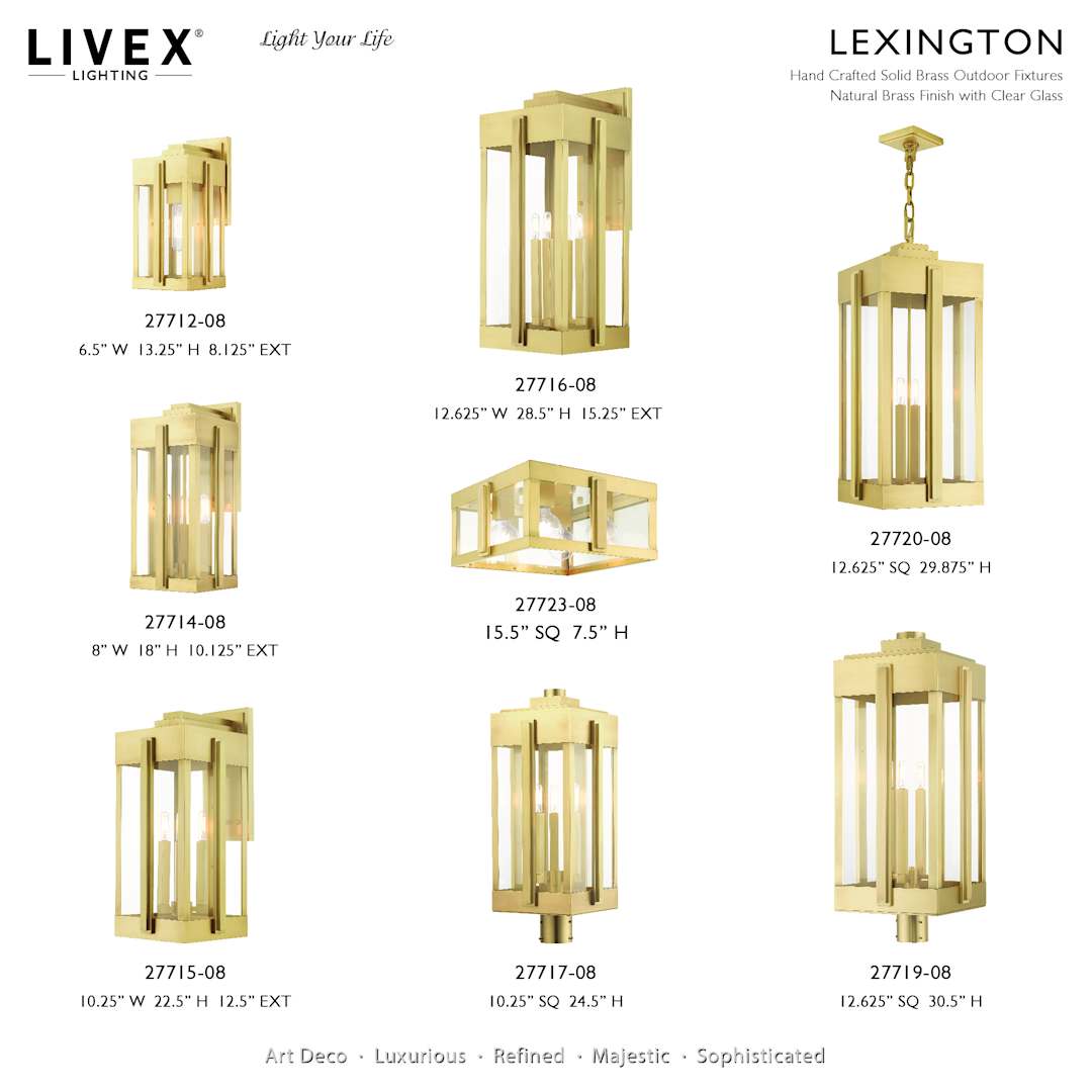 Lexington 4 Light 13" Wide Outdoor Pendant