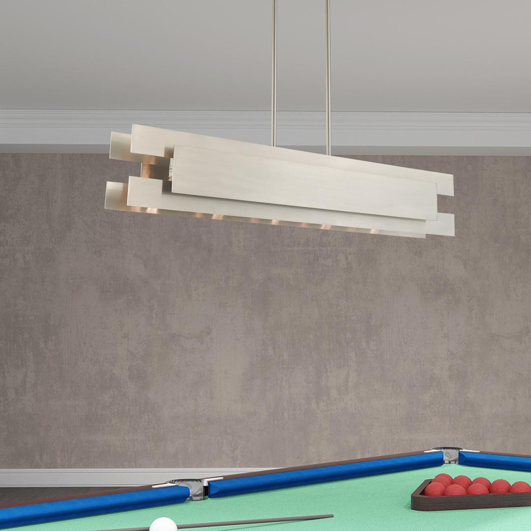 Varick 5 Light 46" Wide Linear Chandelier