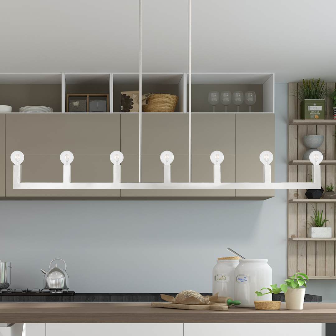 Solna 7 Light 17" Wide Linear Chandelier