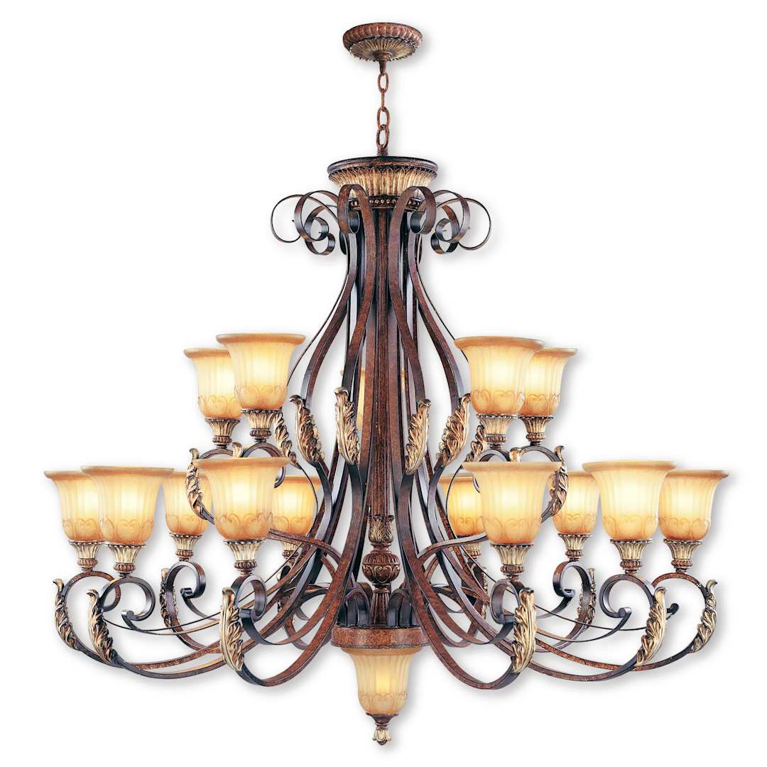 Villa Verona 15 Light 2 Tier Chandelier