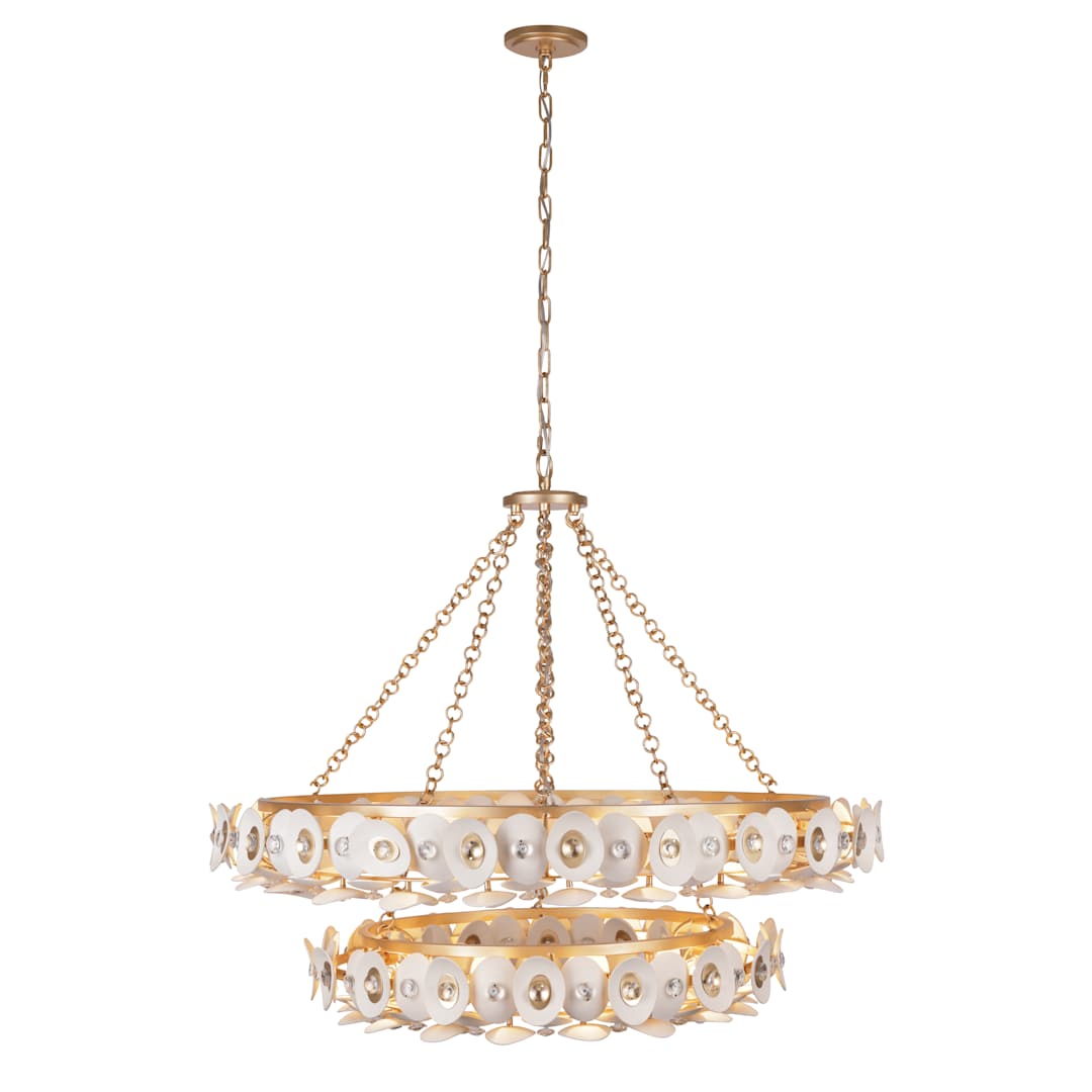Niu 22 Light 39" Wide Ring Chandelier