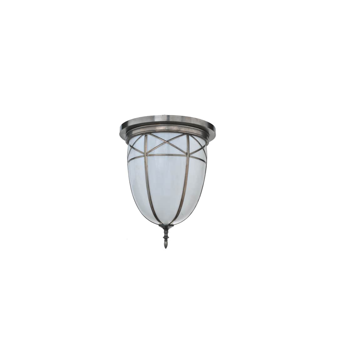 Borough Hall 2 Light 16" Wide Semi-Flush Ceiling Fixture