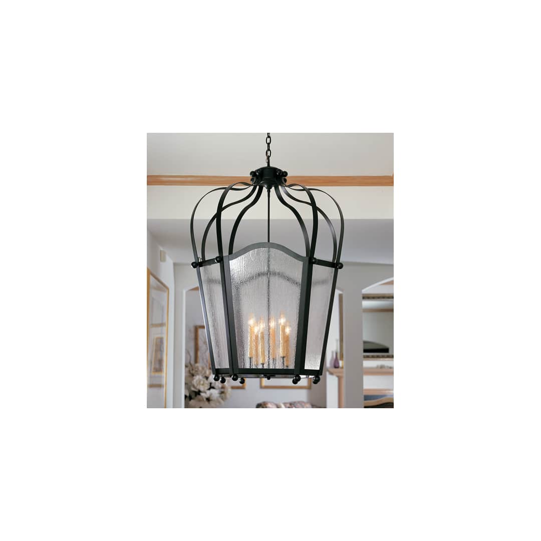 Citadel 6 Light 33" Wide Taper Candle Pendant