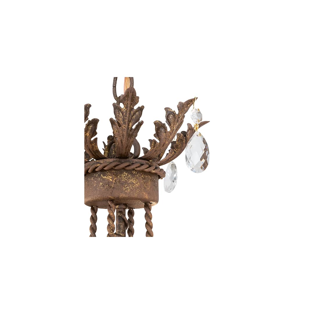 Antonia 4 Light 20" Wide Crystal Candle Style Chandelier