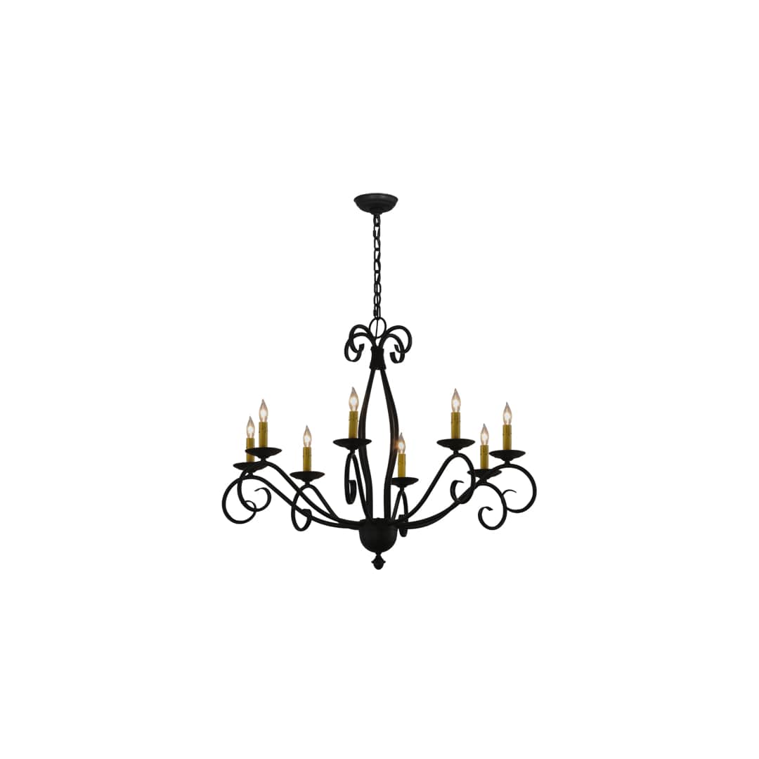 Sienna 8 Light 36" Wide Taper Candle Style Chandelier