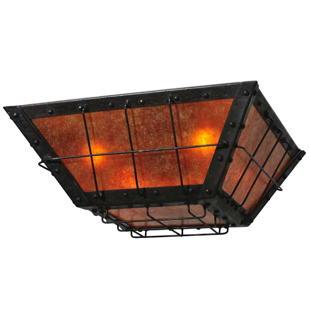 16.25" Square Vostok Flush Mount Ceiling Fixture