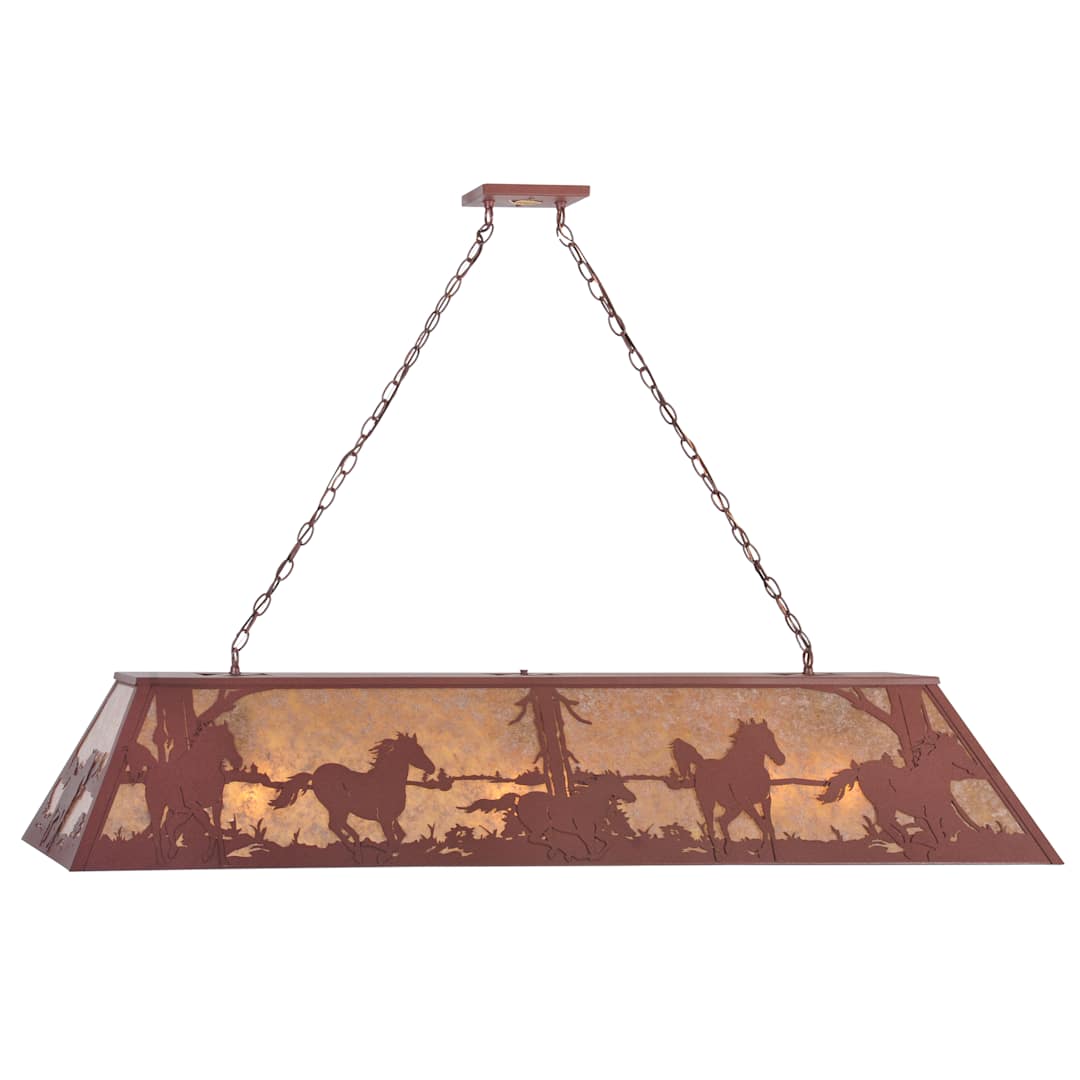 61" L Wild Horses Island / Billiard Fixture