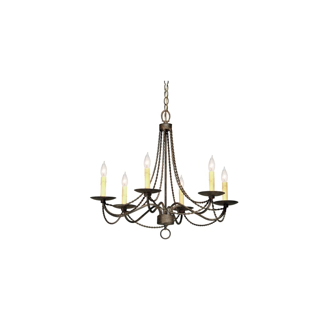Edwin 6 Light 28" Wide Taper Candle Style Chandelier